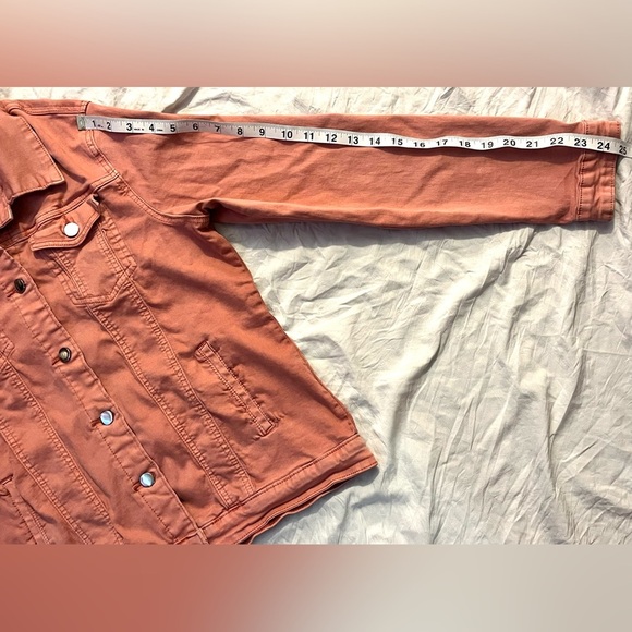 Coco+Carmen Women's Pink Cotton Blend Jacket Size S/M - Picture 10 of 15